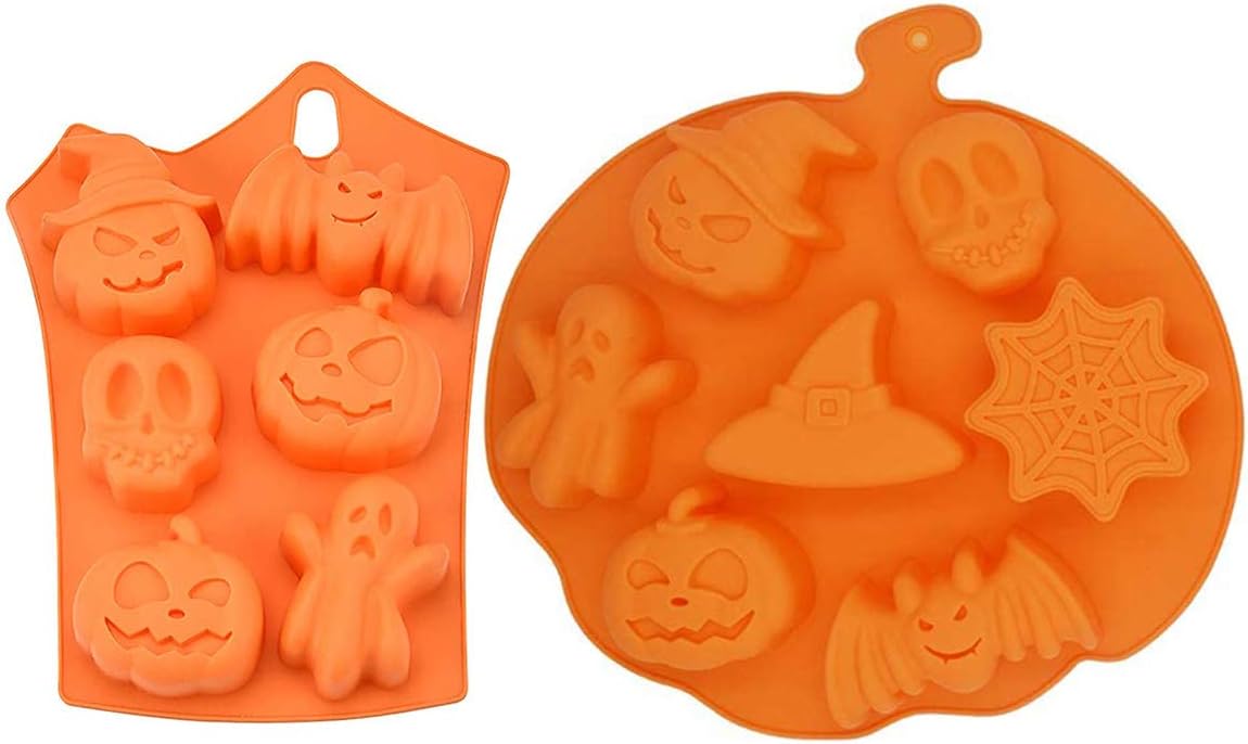 Moule en Silicone en Forme de Chauve-Souris et de Citrouille Vendos85 - Mathon