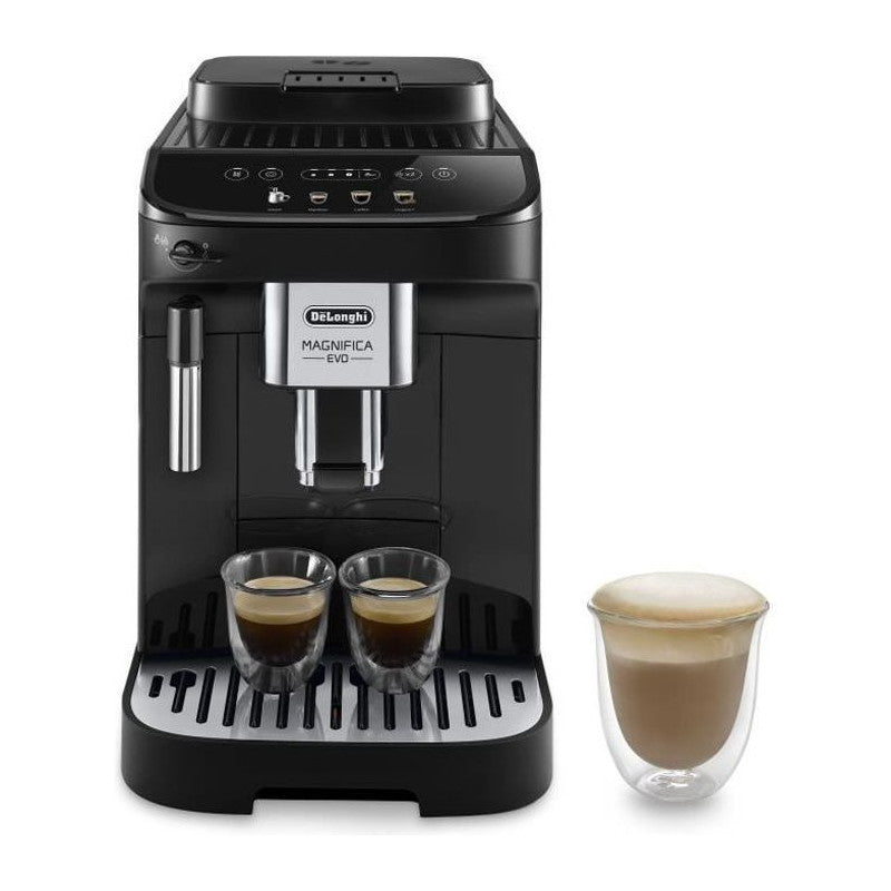 Ecam290.22.b - Machine A Cafe Expresso Broyeur Magnifica Evo - 1450w - 3 Boissons - 1,8l - 250g De Grains Delonghi - Mathon - 1