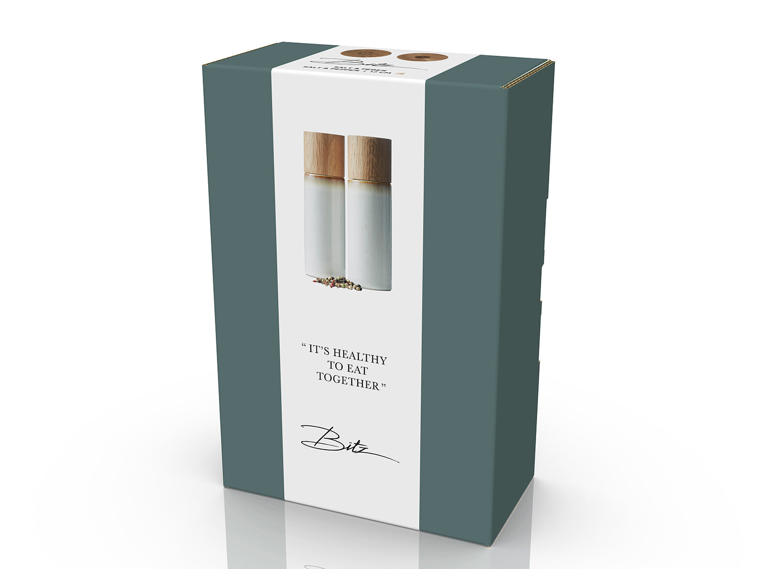 Poivre & Sel GASTRO en grès Crème Bitz - Mathon - 3