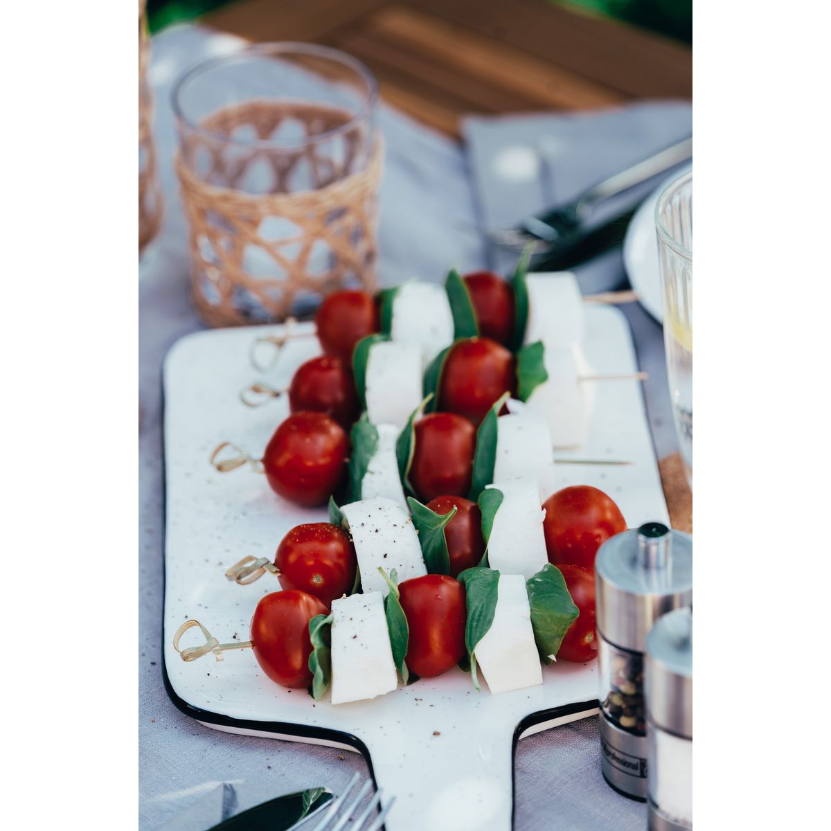 Lot de 50 pics à brochettes en bambou de 10 cm  Wood Edition Fackelmann - Mathon - 4