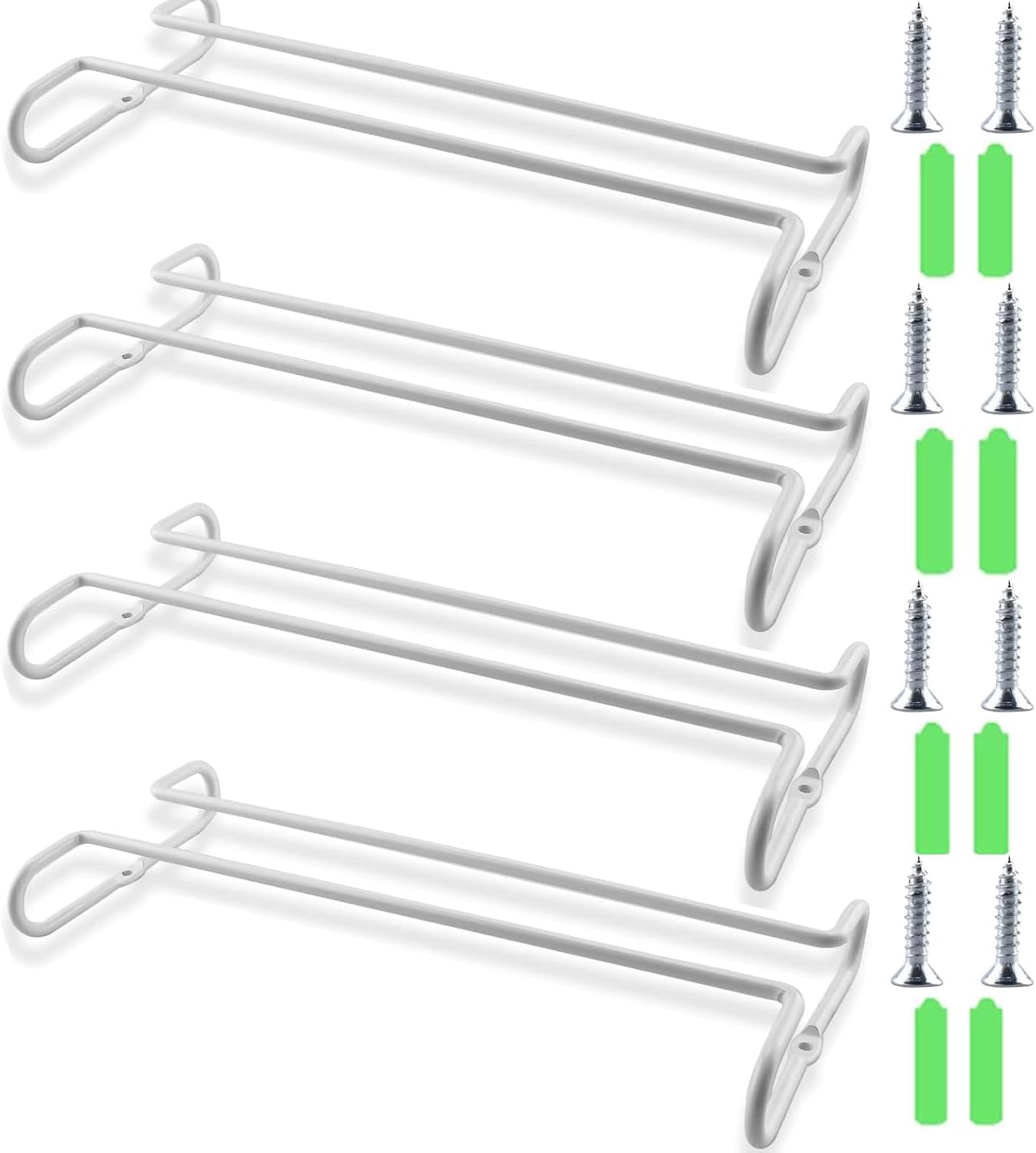 Support à verres à vin sous étagère métal Vendos85 - Mathon