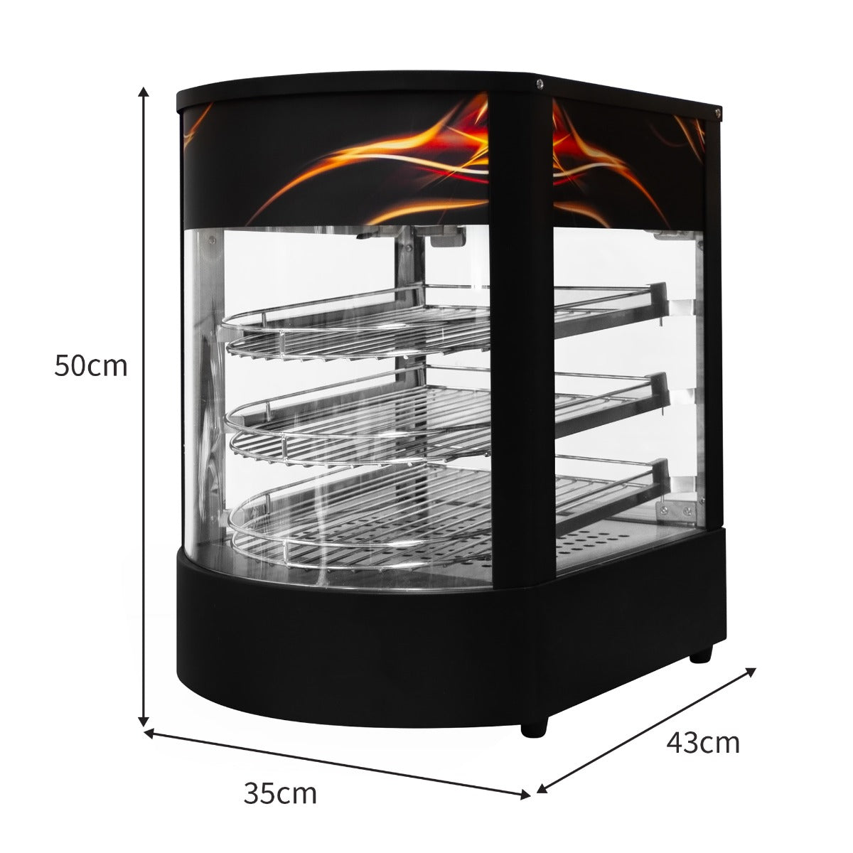 Vitrine Chauffante Commerciale pour Pizzas Kukoo - Mathon - 5