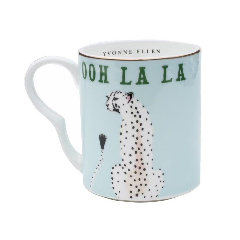 Lot de 6 Petits mugs Guépard - 250ml Yvonne Ellen - Mathon - 4