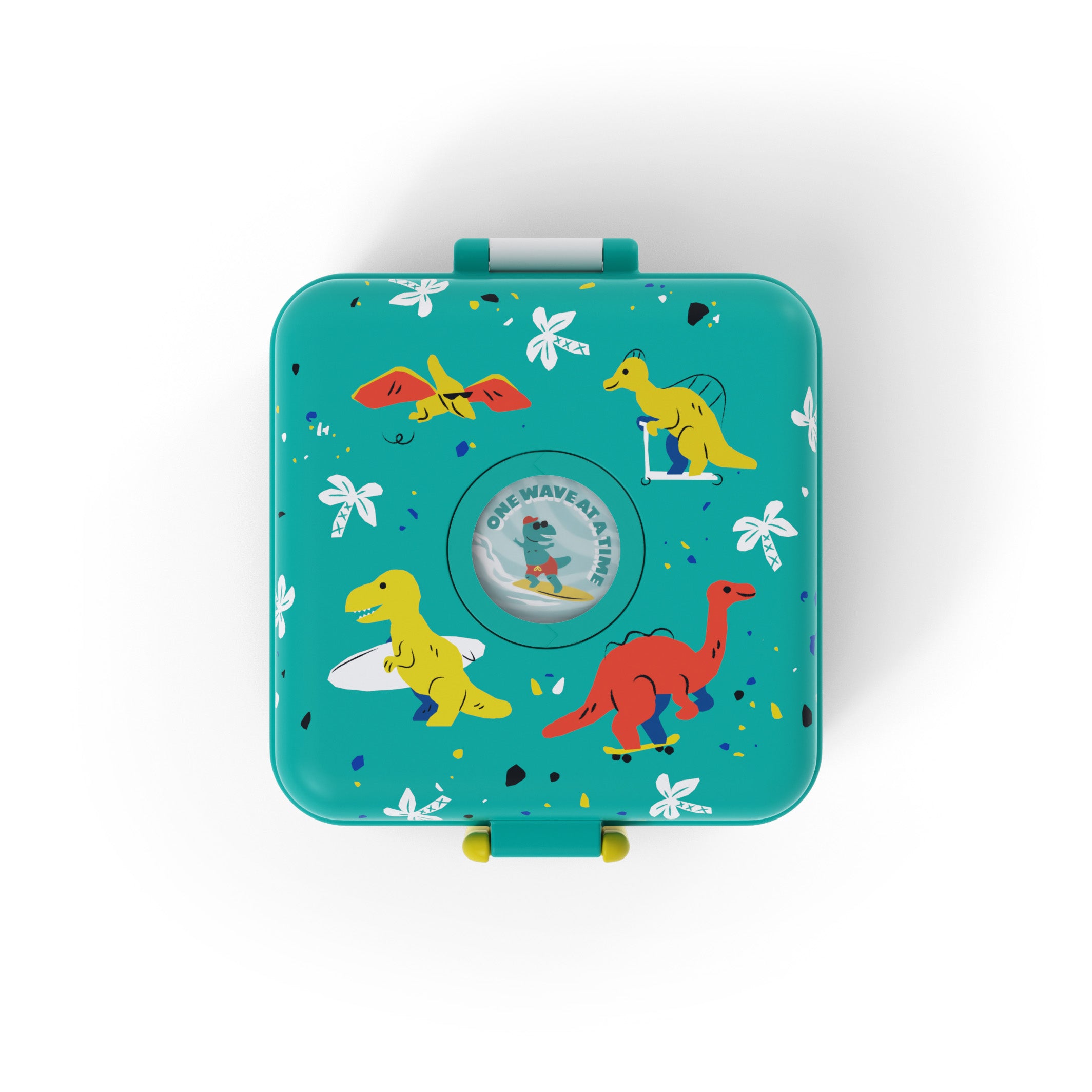 Boîte à sandwich enfant Snacky 850ml bleu Dino Monbento - Mathon - 5