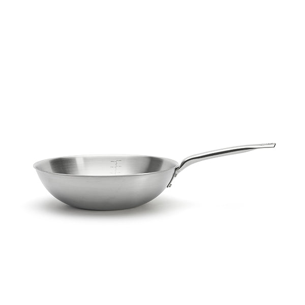 Wok tout inox Alchimy 32 cm De Buyer - Mathon - 1