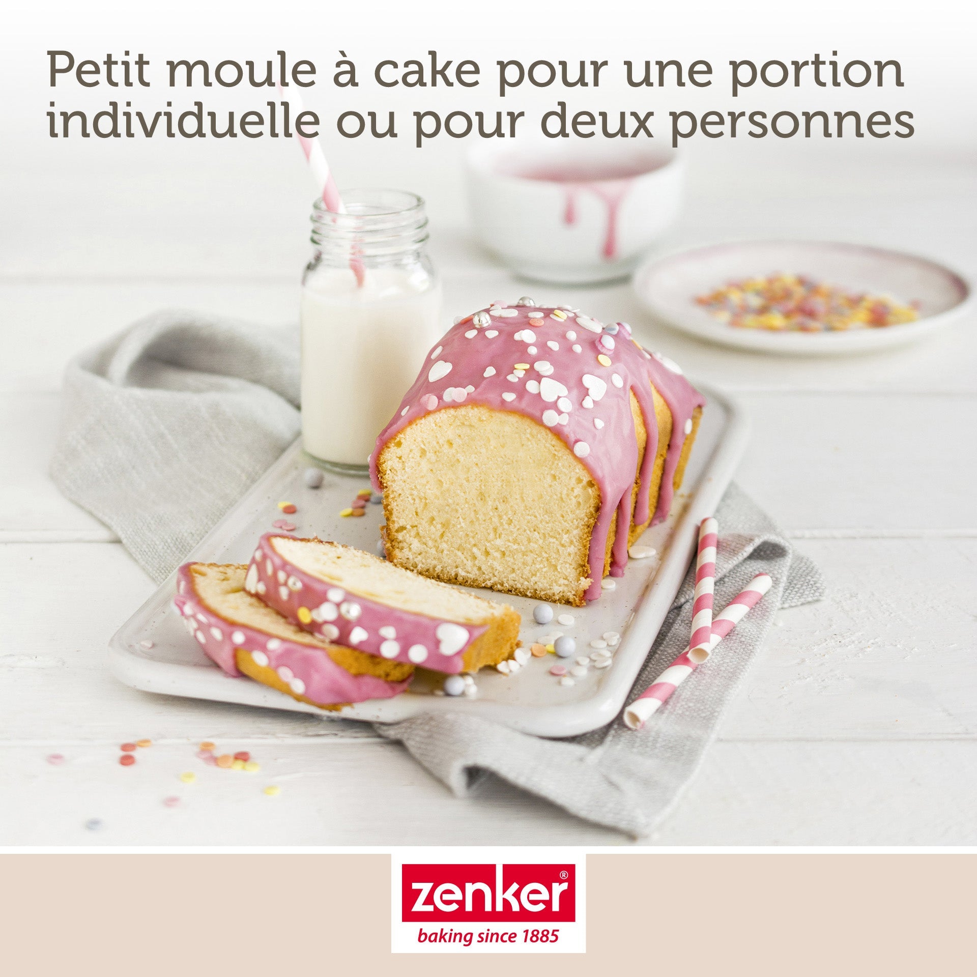 Lot de 2 mini moules à cakes 20 cm Zenker Special Mini Zenker - Mathon - 4