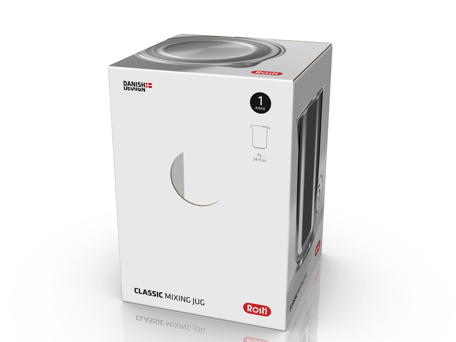 Bécher mélangeur CLASSIC en acier inoxydable Acier Rosti - Mathon - 4