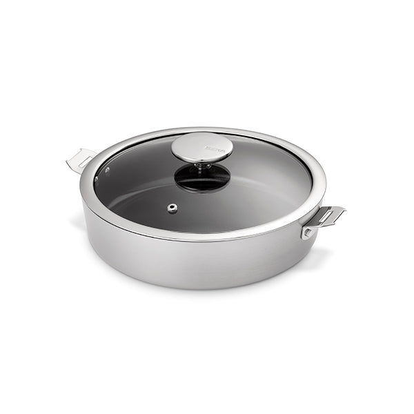 Sauteuse aluminium revêtement céramique Evolution sans manche 24 cm Beka - Mathon - 3