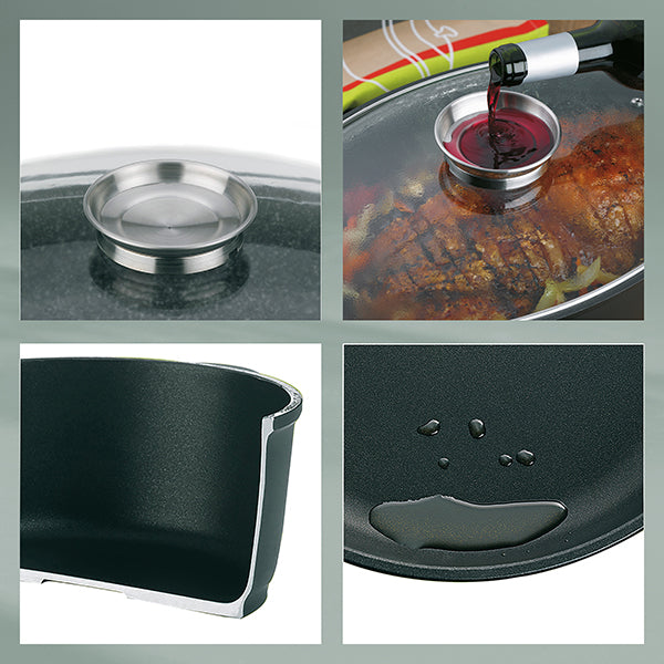 Cocotte à braiser en fonte d