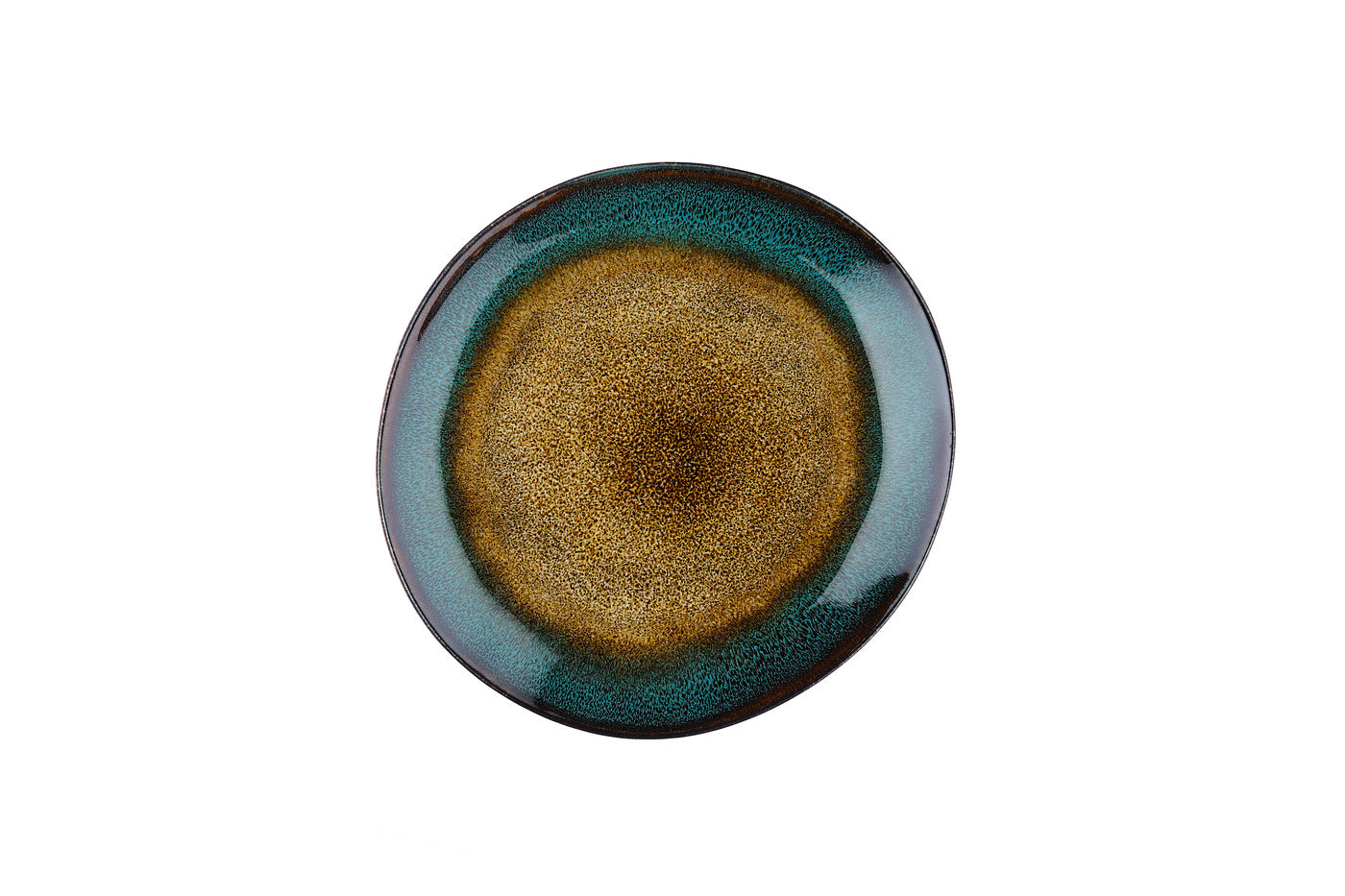 Lot de 6 assiettes à dessert en grès marron D20.5 Björn - Mathon - 4