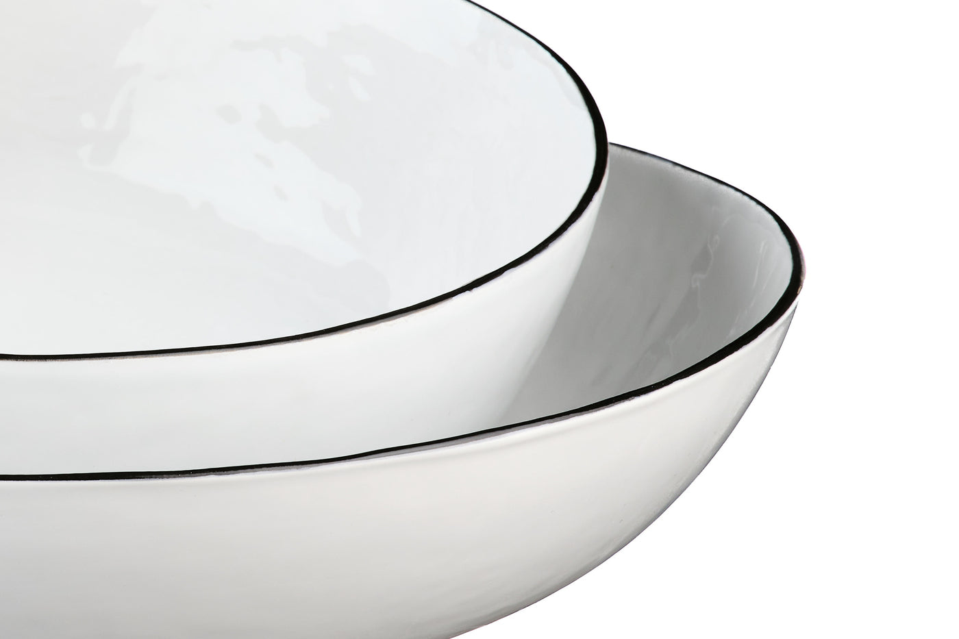 Corbeille à fruit PURE Ø29cm et Ø33,5cm - 2 pièces - Blanc Neige Björn - Mathon - 6