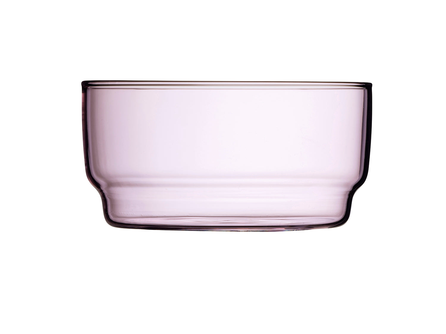 Ensemble de 2 bols TORINO 12cm en verre Rose Lyngby Glas - Mathon - 2