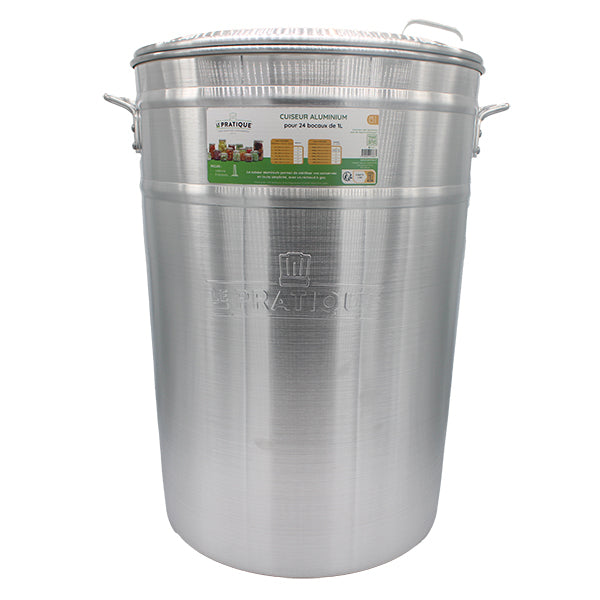 Cuiseur en aluminium 24 bocaux 1L Le Pratique - Mathon - 1