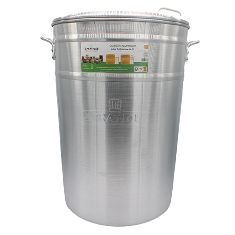 Cuiseur en aluminium 24 bocaux 1L Le Pratique - Mathon - 1