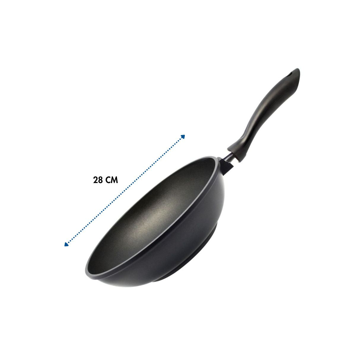 Wok 28 cm  Alucast Elo - Mathon - 3