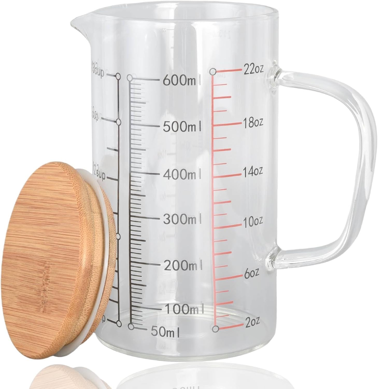 Tasse à Mesurer en Verre Borosilicaté avec Buse en V Vendos85 - Mathon