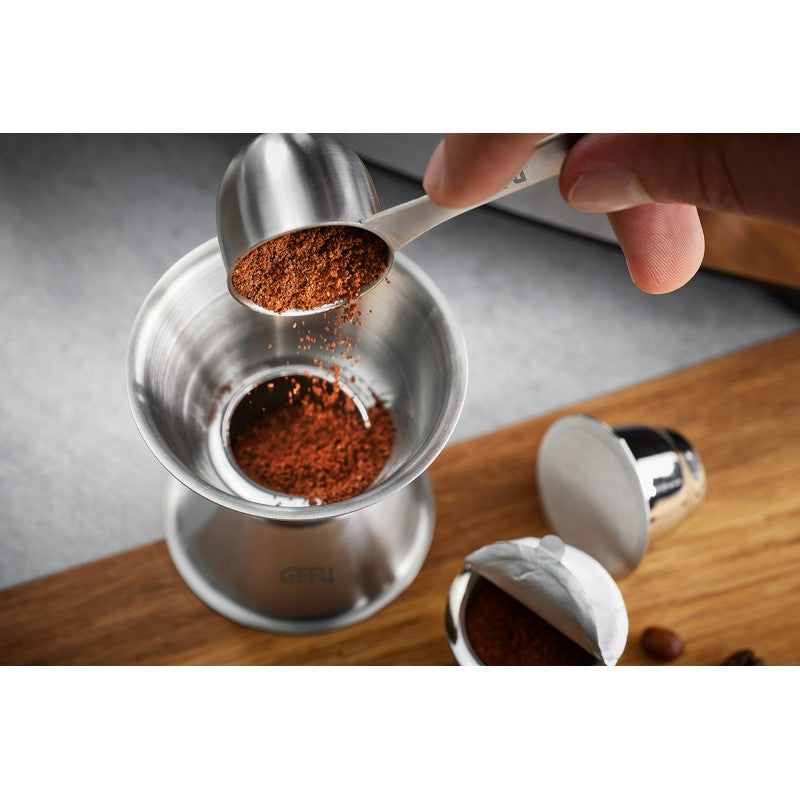 Entonnoir et doseur de café avec tasseur CONSCIO Gefu - Mathon - 2