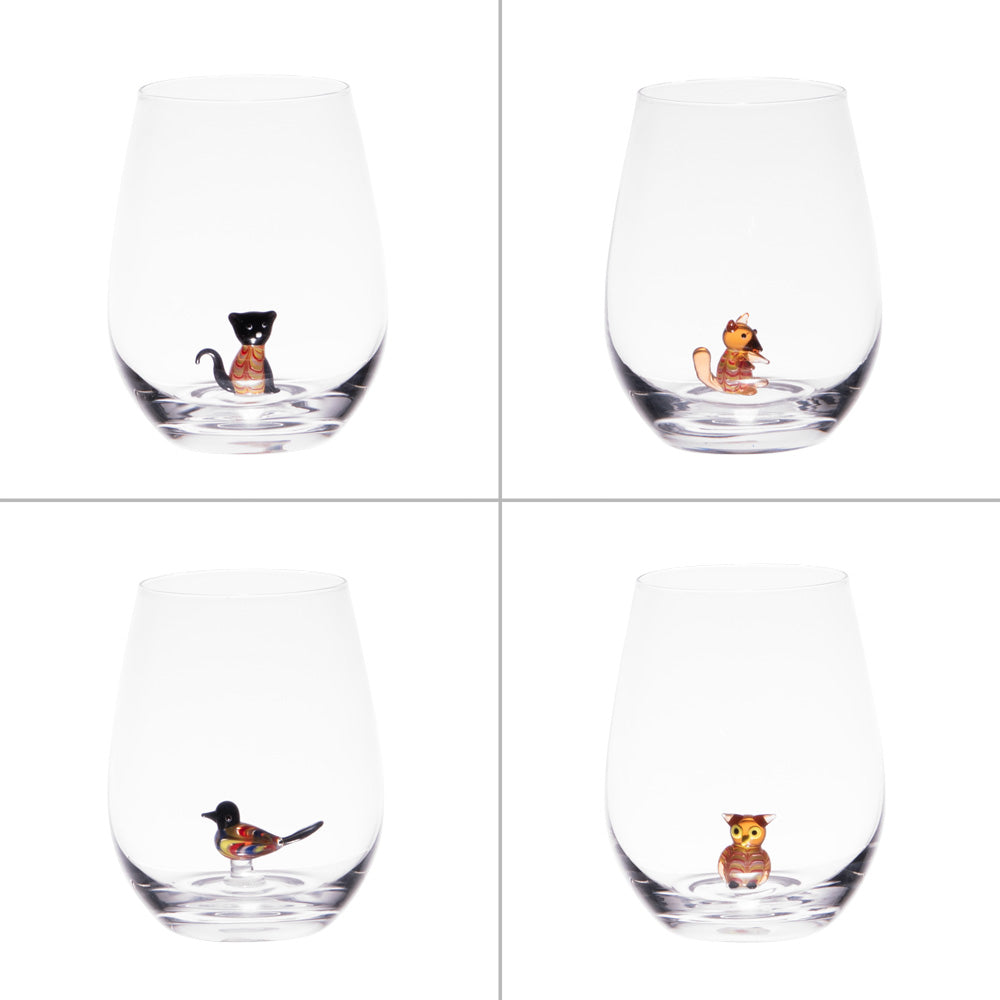 Verre fantaisie Fall (lot de 4) Table passion - Mathon - 1