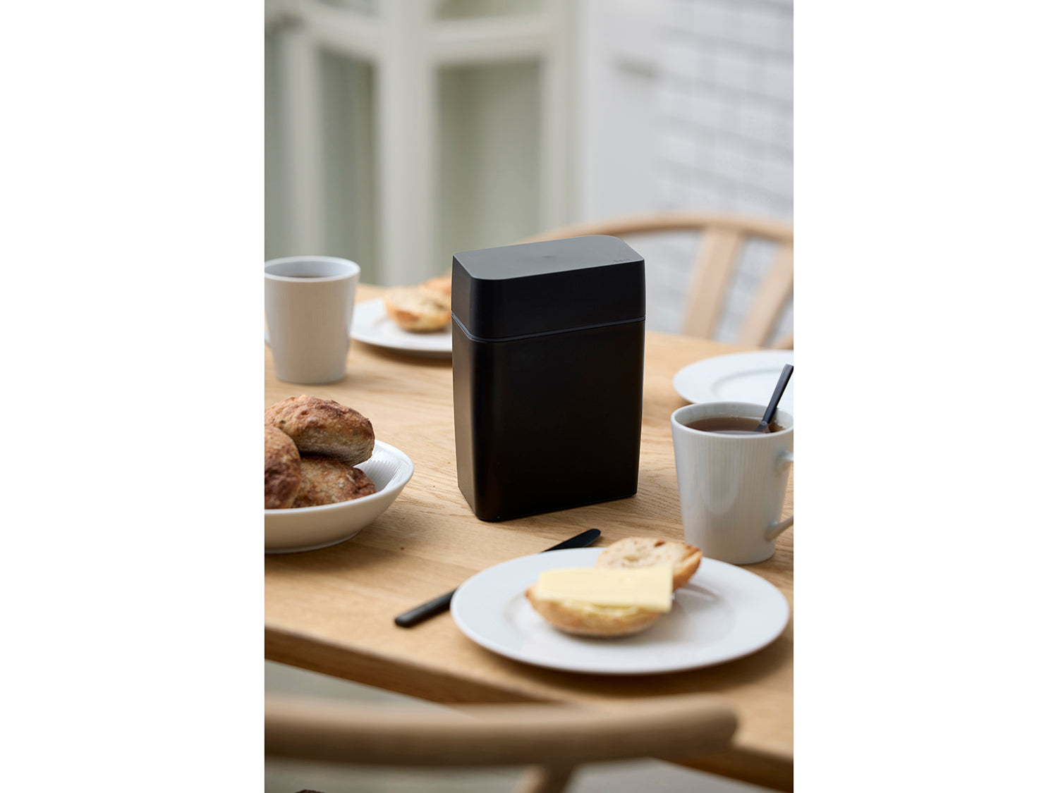 Boîte à fromage CLASSIC en polypropylène et élastomère thermoplastique Noir Rosti - Mathon - 10