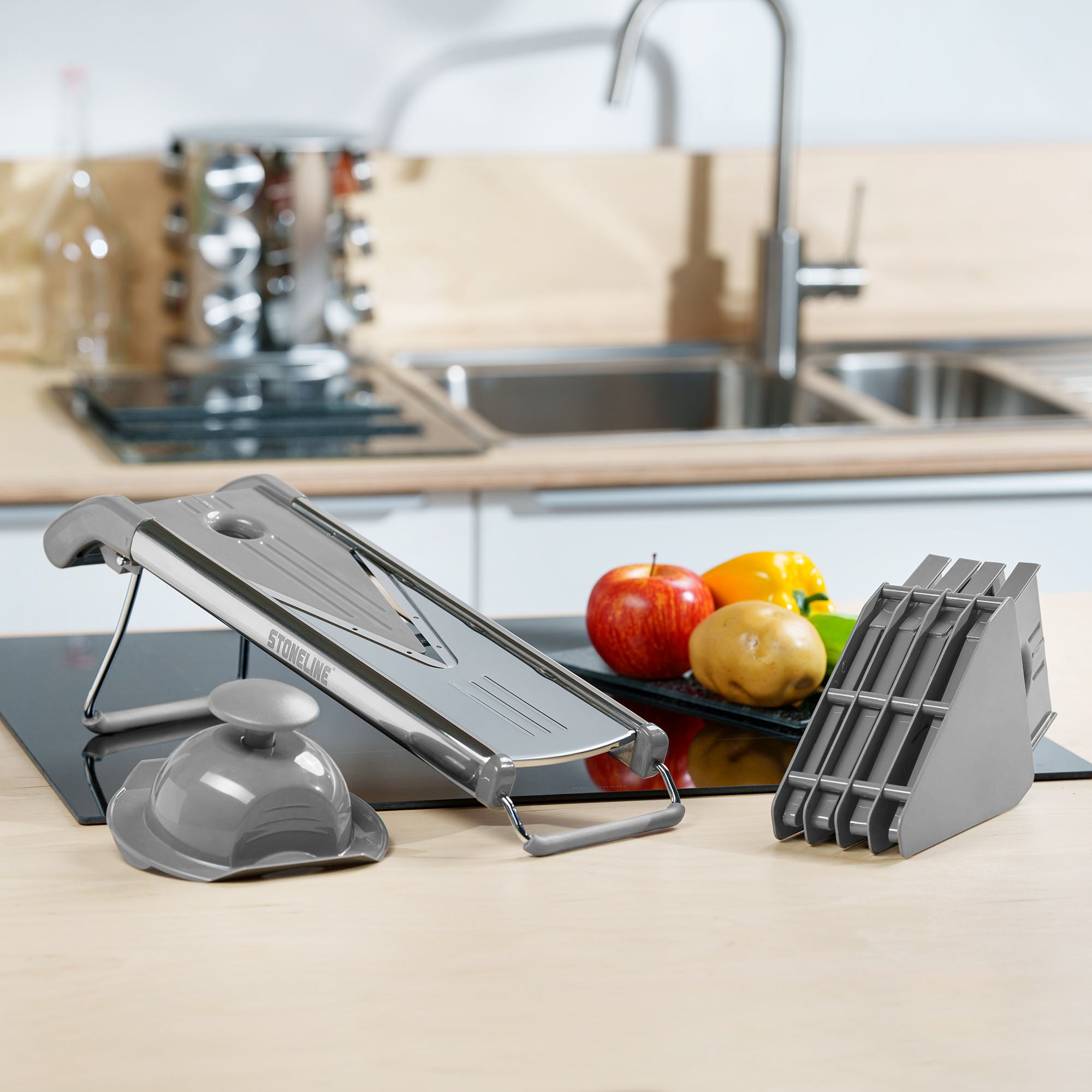 Mandoline en V, 9 pcs Stoneline - Mathon - 2