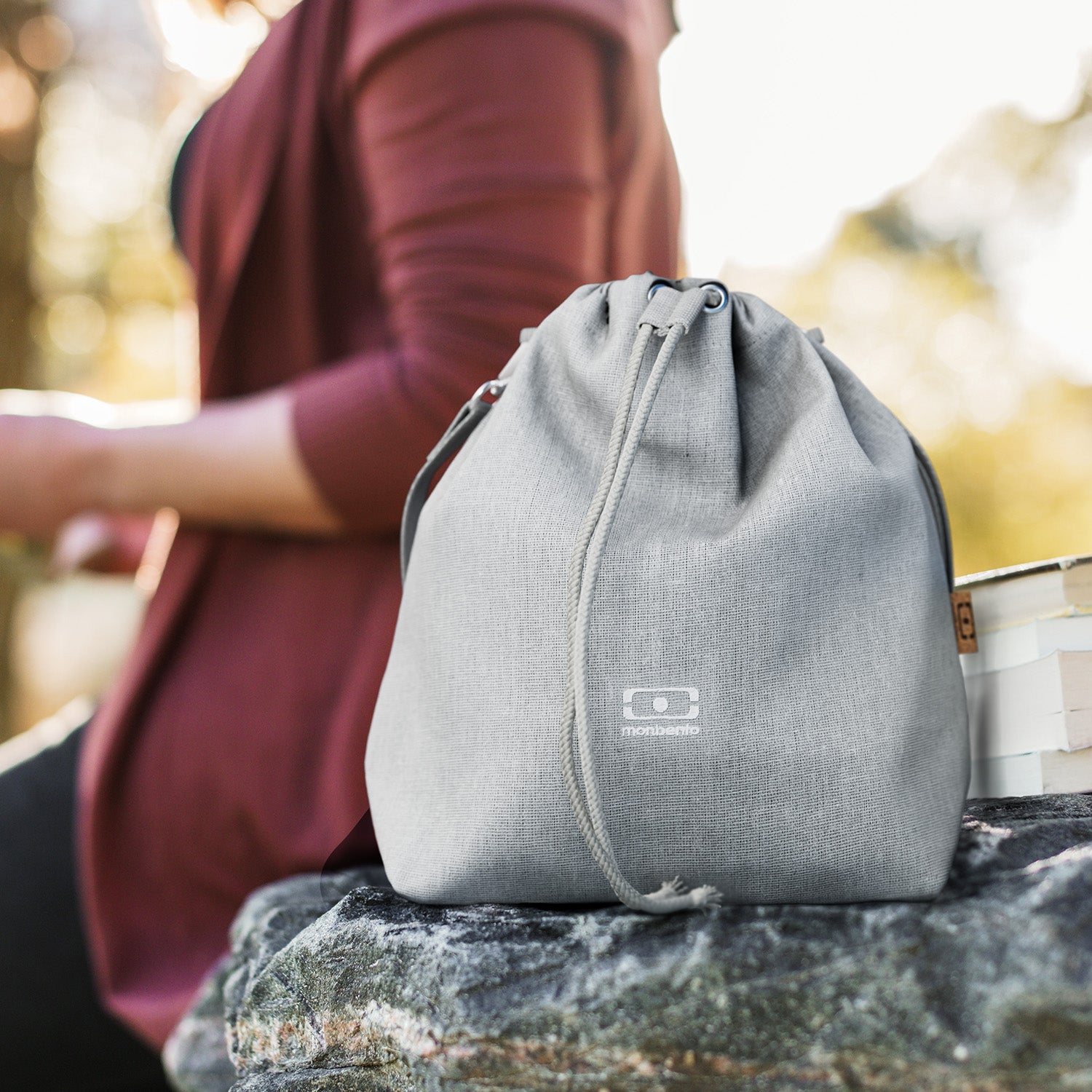 Set lunch box isotherme 550ml Poppy + sac isotherme + couverts Monbento - Mathon - 6