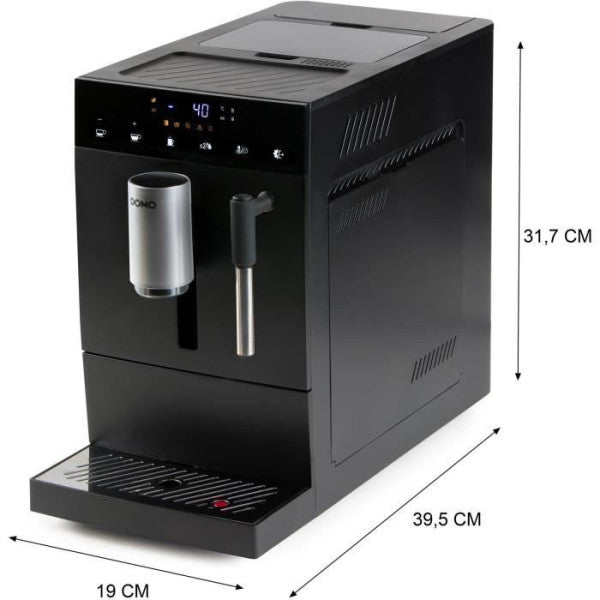 Machine A Cafe  A Expresso Automatique Avec Broyeur - Domo - Do1150k - Domo - Mathon - 3