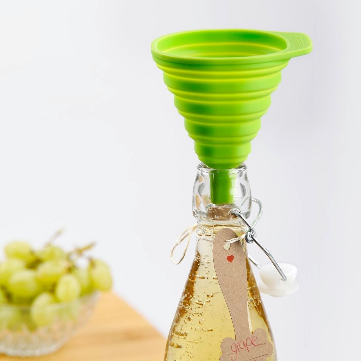 Ensemble de 2 Entonnoirs pliable diamètre 8,5 cm  Basic Fackelmann - Mathon - 2