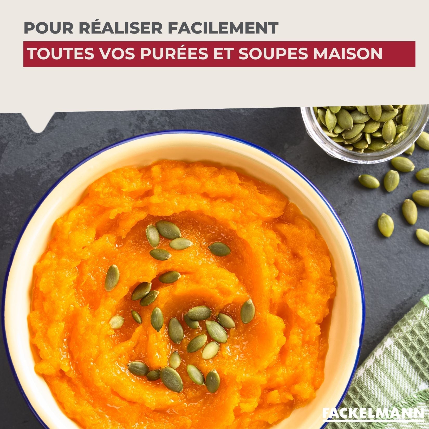 Moulin à légumes inox 24 cm  Handmade Tradition Fackelmann - Mathon - 7