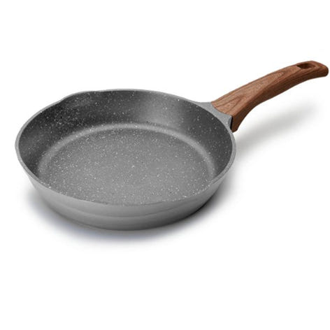 Poêle Stilo avec poignée imitation bois 20 cm Lacor - Mathon