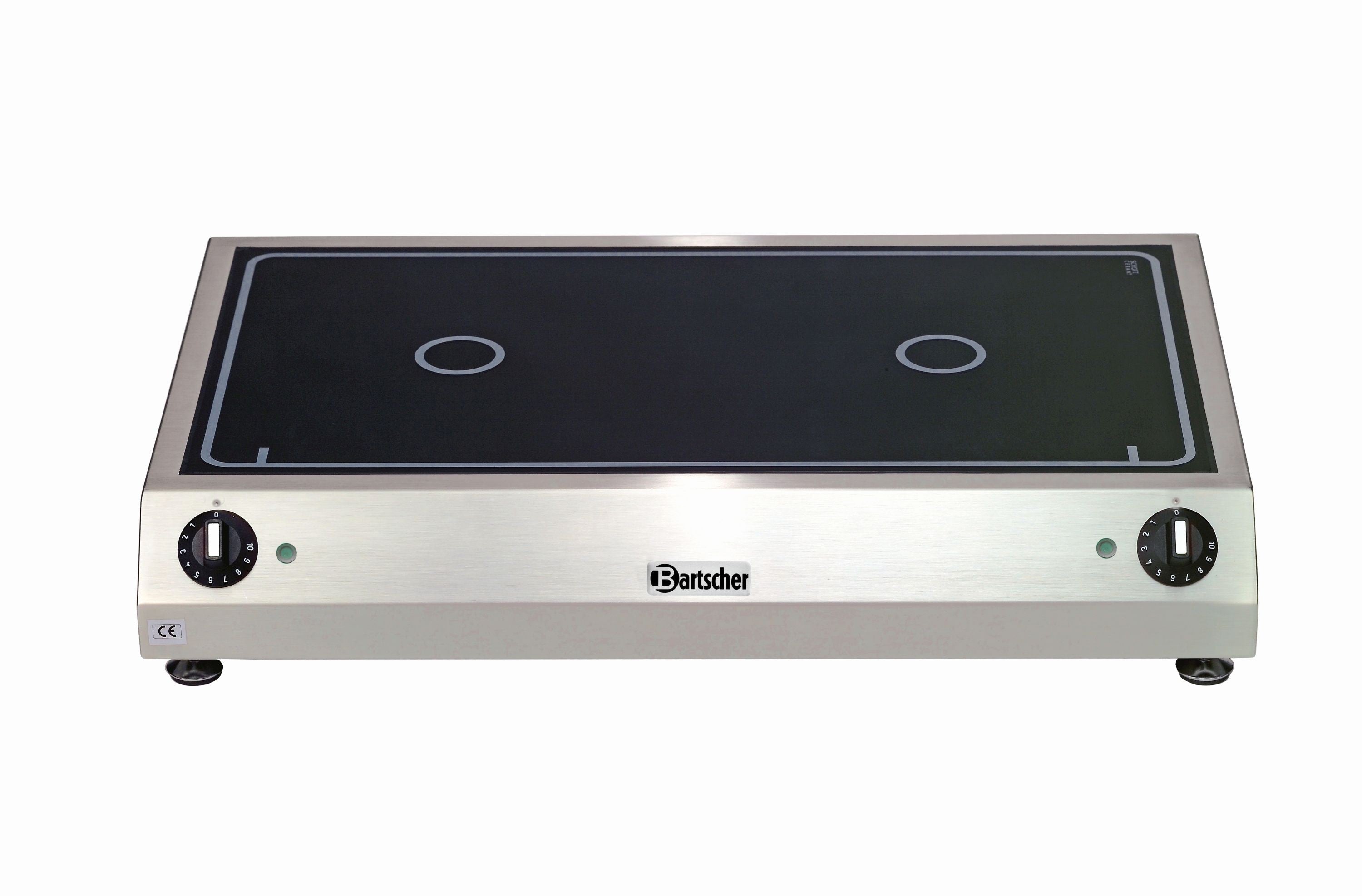 Réchaud vitrocéramique - 6 kW - L 700 x P 455 mm - Bartscher - Mathon