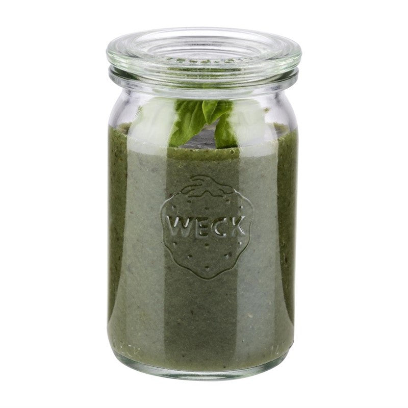 Bocaux en Verre Cylindriques avec Couvercle WECK 145mL Lot de 12 APS Aps - Mathon - 2