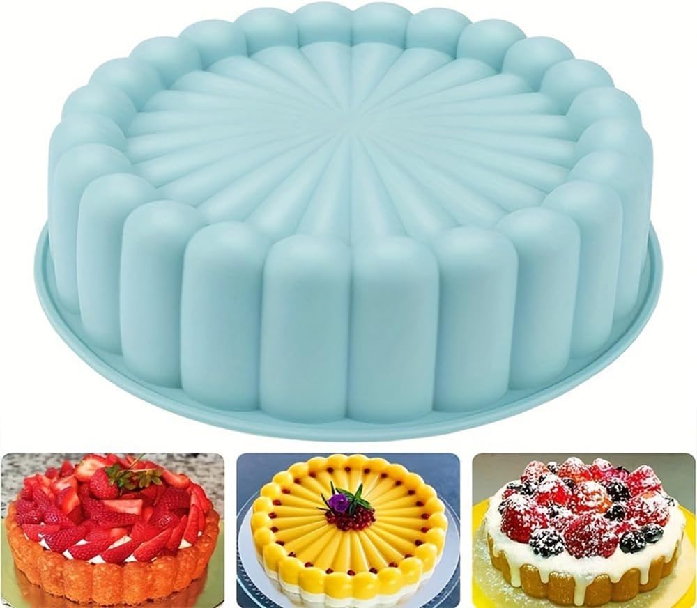 Moule à gâteau rond en silicone - 20 cm Vendos85 - Mathon