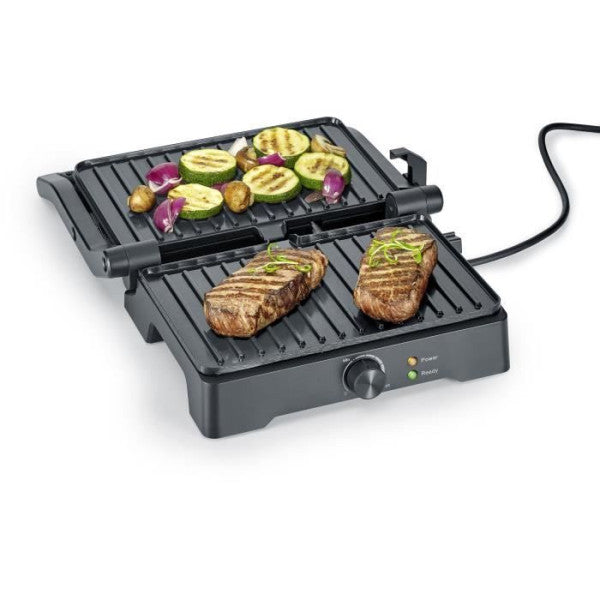 Grill Multifonction électrique -   - Kg2391 - 1800 W - 28 X 17 Cm - Noir Severin - Mathon - 5