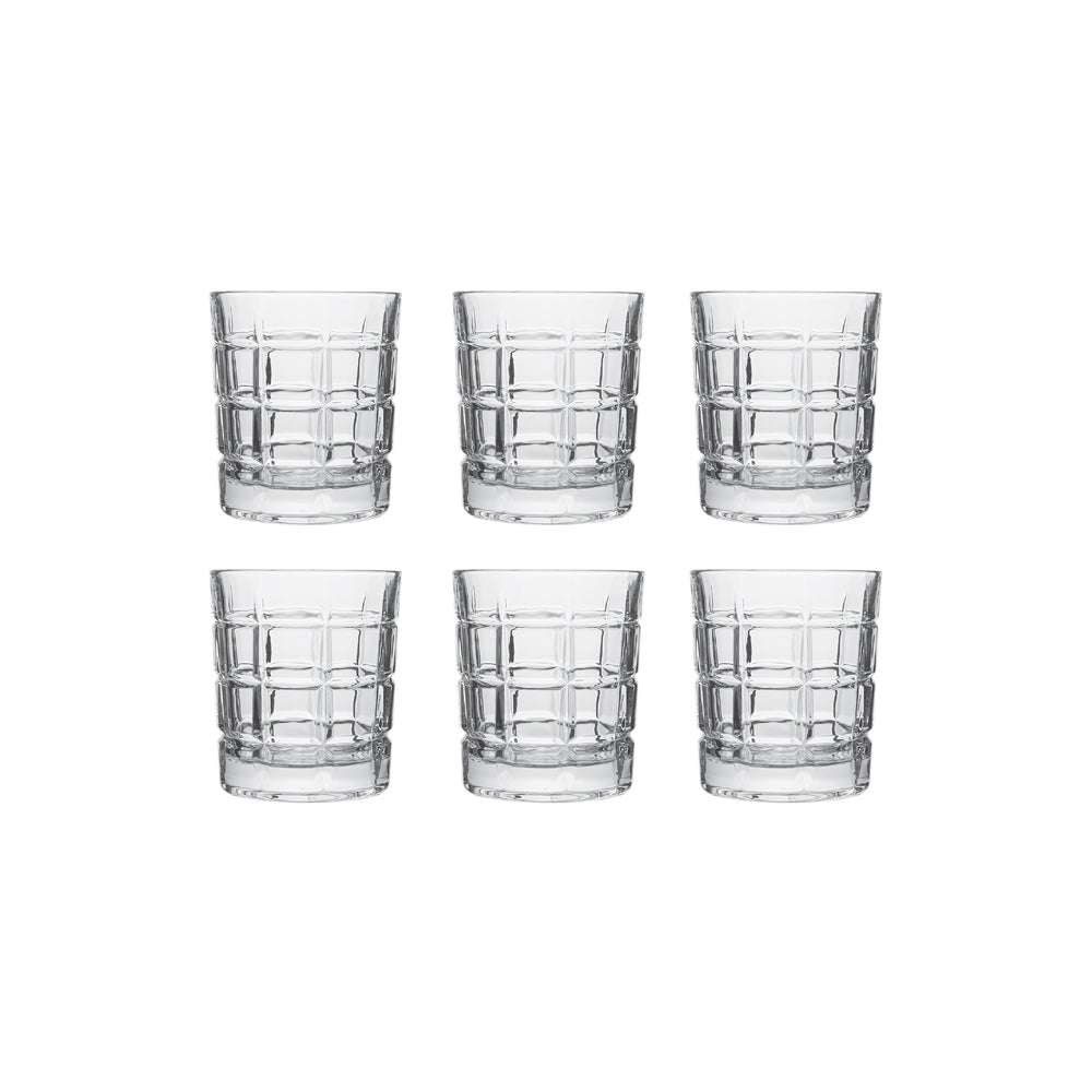 Boite de 6 verres Stone 30 cl Table passion - Mathon - 1