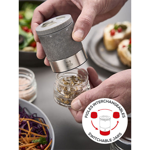 Coffret Duo Maestro Bar Poivres & Sels à réservoirs interchangeables Peugeot - Mathon - 3