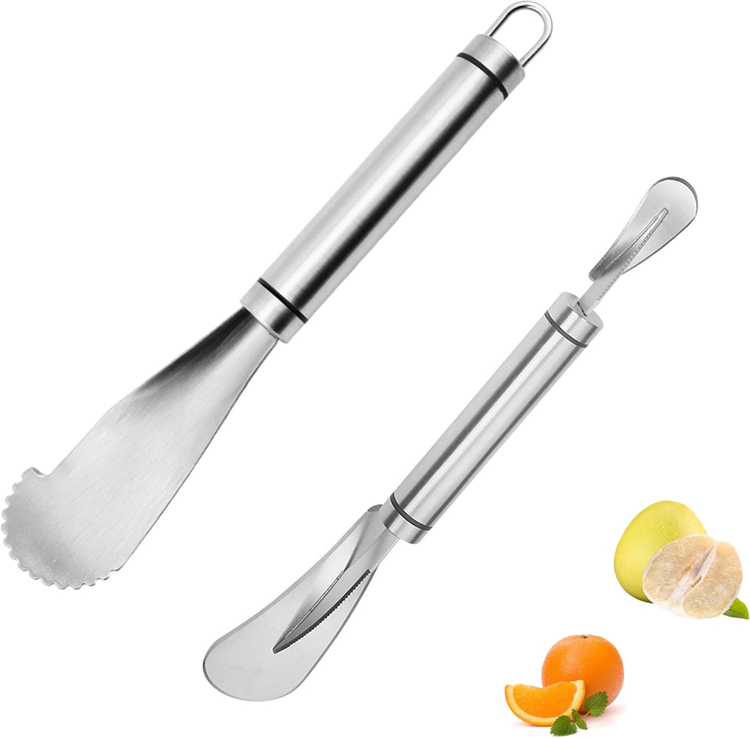 Éplucheur de pomelo et orange en acier inoxydable Vendos85 - Mathon