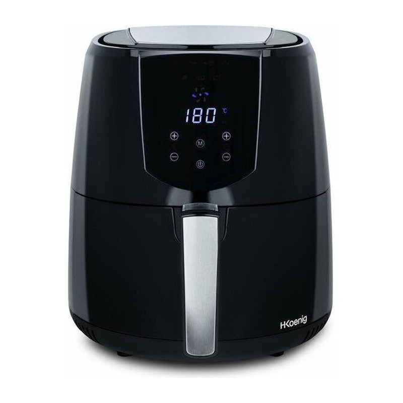H.koenig Fry800 - Friteuse Sans Huile - 4l - 7 Programmes - 1400w - 80? A 200?c - Minuteur 60min - Arret Automatique - Noir Hkoenig - Mathon - 1