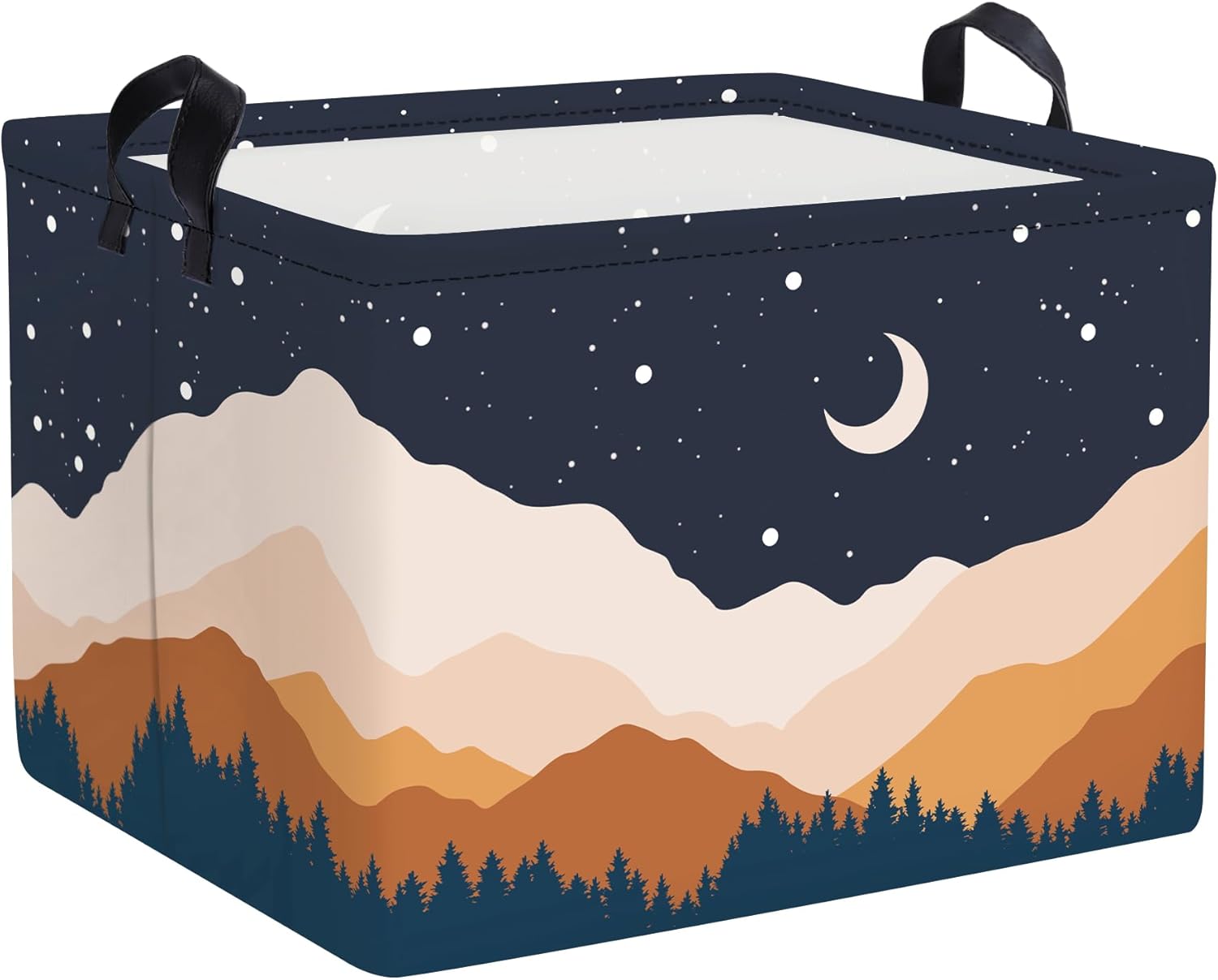 Panier Rectangulaire Bohème Lune 36L Vendos85 - Mathon