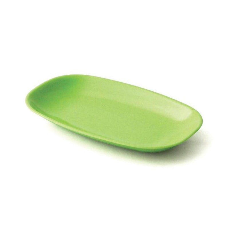 Lot de 4 raviers verts, en mélamine, L.11*l.17.5*h.3.5 cm Plastorex - Mathon