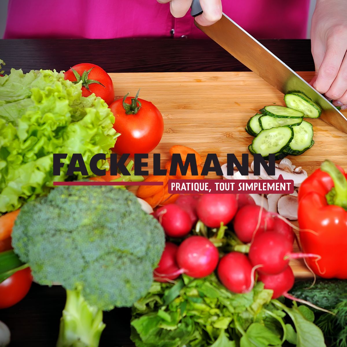 Brosse à légumes en bois  Wood Edition Fackelmann - Mathon - 8