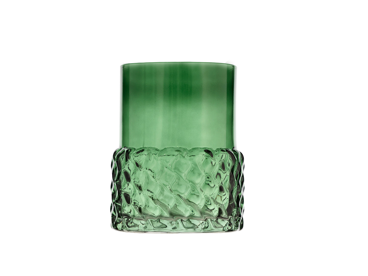 Photophore STYLES en verre Vert Villa Collection - Mathon - 1