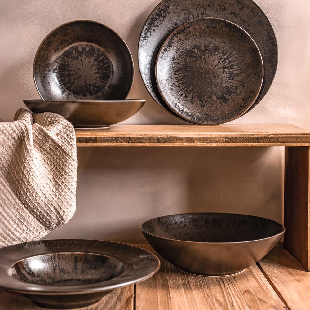 Saladier Onyx 24 cm Table passion - Mathon - 4