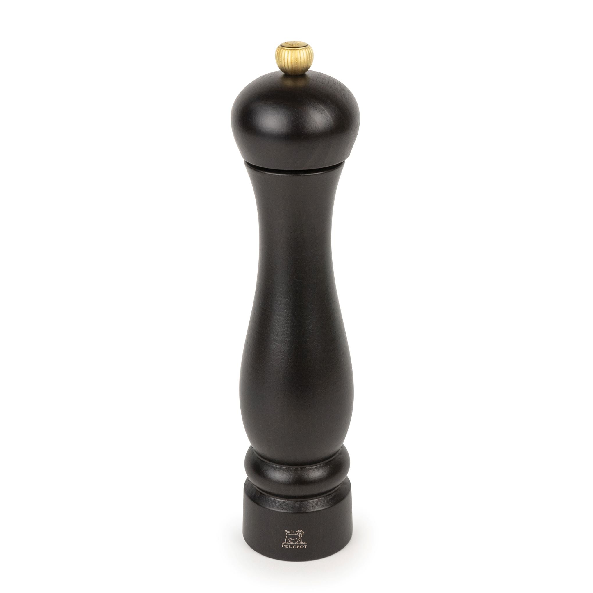 Clermont Moulin à poivre en bois couleur chocolat 24cm Peugeot - Mathon - 2