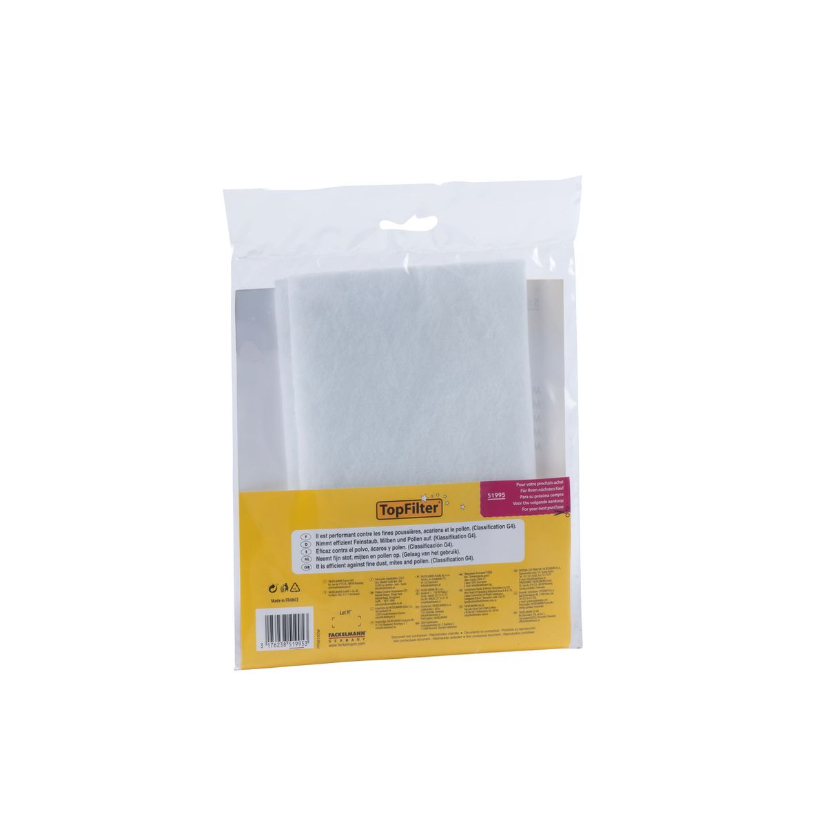 Filtre aspirateur universel sortie moteur TopFilter TopFilter - Mathon - 2