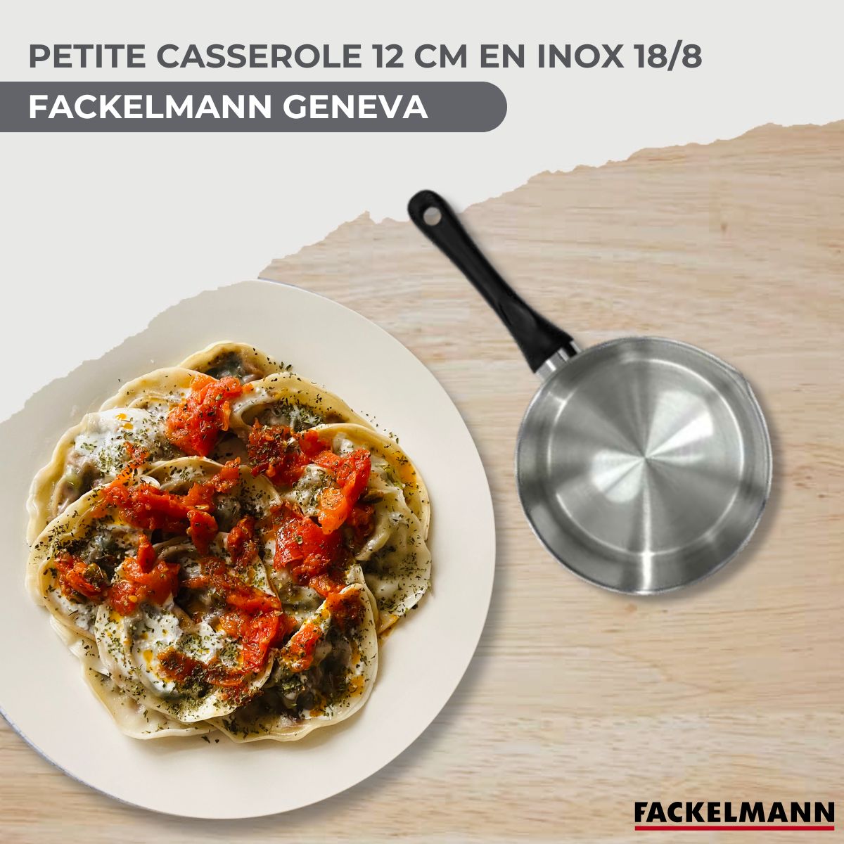 Casserole en inox 12 cm  Geneva Fackelmann - Mathon - 2