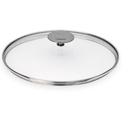 Couvercle verre Cristel Platine 22 cm Cristel - Mathon - 1