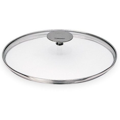 Couvercle verre Cristel Platine 22 cm Cristel - Mathon - 1