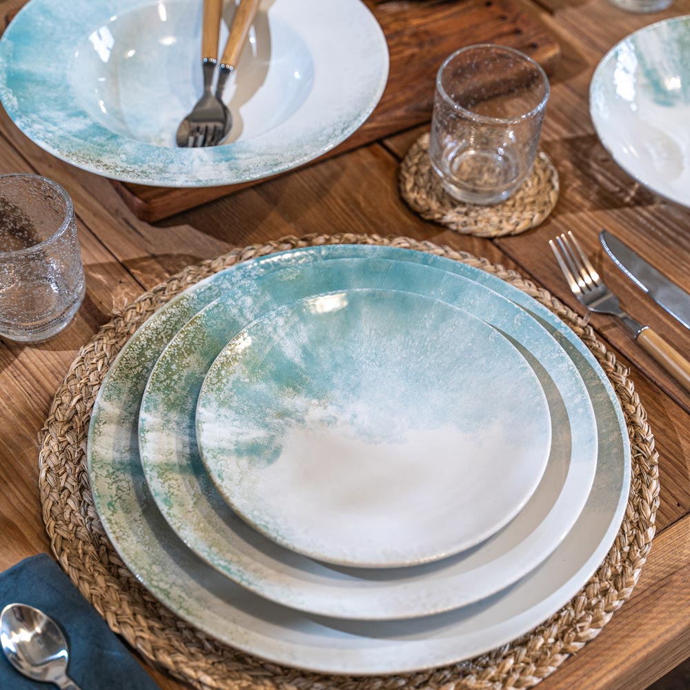 Assiette à dessert Islande 21 cm (lot de 6) Table passion - Mathon - 4