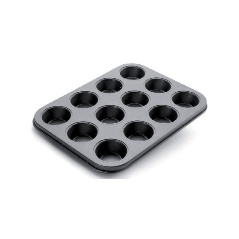 Plaque 12 Minis Muffins Moka 25x19cm Ibili - 826900 Ibili - Mathon