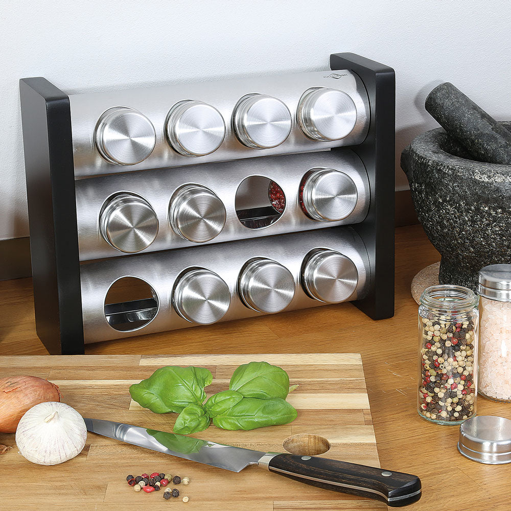 Carrousel 12 pièces noire rectangulaire Kuchenprofi - Mathon - 2